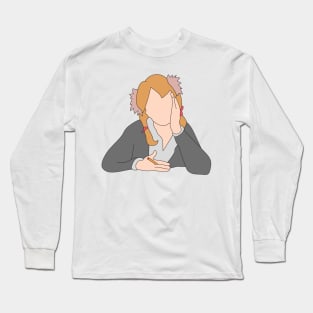 Britney Baby One More Time Music Video (Pencil Pose) Long Sleeve T-Shirt